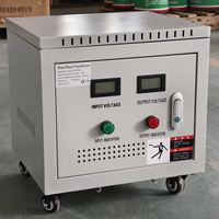 Transformateur d'isolement triphasé à bobinage triple de type sec 15 KVA 380V/415V/480V Primaire 380V/440V Secondaire Applications d'exportation