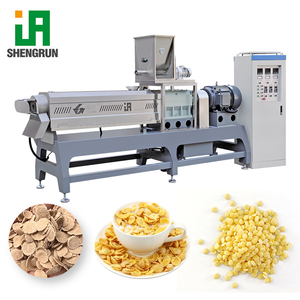 Línea Profesional <span class=keywords><strong>de</strong></span> Extrusión <span class=keywords><strong>de</strong></span> Cereales para Desayuno, Máquina Automática para Secar, Tostar y Rociar Azúcar en Hojuelas <span class=keywords><strong>de</strong></span> Maíz - Product Image 5
