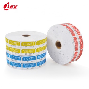 Papel en Rollo para Boletos de Sorteo/Cupones con Logotipo Personalizado - Product Image 4