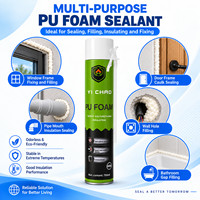 Mousse polyuréthane monocomposant A32 750ML, durable, épaisse, uniforme, forte adhérence, pour la construction, le remplissage et l'étanchéité des cadres