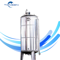 Cuve en acier inoxydable de 500L à 10000L pour la fermentation et le stockage de la bière et du vin, personnalisable
