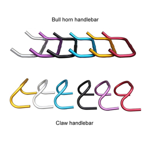 Tùy chỉnh Euro tiêu chuẩn hợp kim nhôm cố định bánh xe đạp <span class=keywords><strong>bullhorn</strong></span> thả thanh xe đạp tay lái - Product Image 6