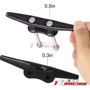 RISE Factory Custom 4, 6, 8, 10 pouces Crampons de fixation en acier pour bateaux, quais marins et kayaks, Neuf, Décoration Nautique Maritime - Product Image 2