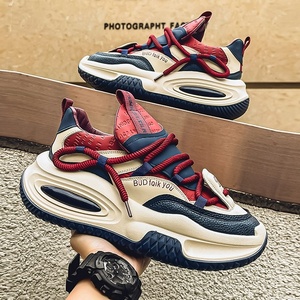 High-top and <b>elevated</b> sports-style sneakers for students, suitable for school campus fashion, versatile for all occasions - Product Image 6