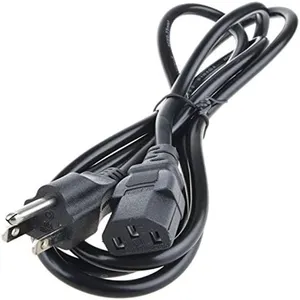 Grosir kabel daya PC kabel daya USA 3 Prong kabel ekstensi catu daya standar UL konektor IEC C13 Amerika