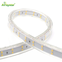 Advance haute luminosité SMD 2835 LED bande lumineuse flexible boîtier en PVC étanche 220V 230V AC bande flexible paysage télécommande