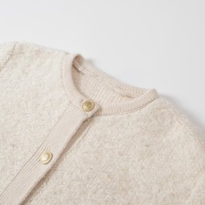 Abbigliamento donna MYST & ZA 2024 autunno nuovo stile alla moda Versatile Bouclé giacca giacca 1822002 - Product Image 3