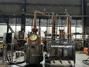 Destilador de Alcohol Industrial Ace 1000L, Columna de Cobre Rojo, Equipo de Destilación de Vodka - Product Image 3