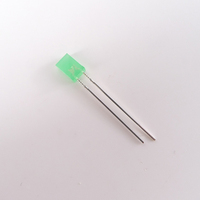 Diodes LED vertes de haute qualité 2*5*7mm échantillon gratuit ventes directes d'usine pour lampe LED
