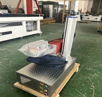 Machine de marquage laser UV 5W professionnelle à axe rotatif, adaptée au marquage personnalisé de logos et de motifs sur les gobelets en verre