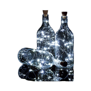 Luces de Corcho para Botellas de Vino con Clasificación IP65, Paquete de 12 Mini Guirnaldas de Luces de 20 LED, Cuerpo de Cobre, Fuente de Luz LED - Product Image 4