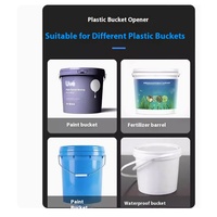 Outil d'ouverture de seau pour peinture et seaux en plastique, lève-couvercle robuste pour atelier, entrepôt et usage industriel