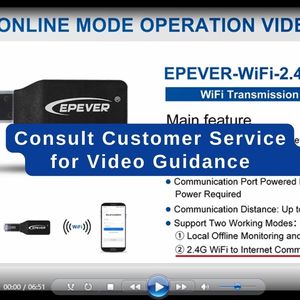 EPEVER Offre Spéciale haute qualité meilleure vente adaptateur WiFi 2.4G RJ45 D pour Set EPEVER Controller EPEVER Inverter avec faible quantité minimale de commande - Product Image 4