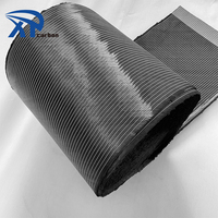 Tissu en fibre de carbone d'origine d'usine 24k biaxial +/-45 degrés 600sm