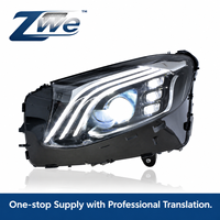 Pour GLC W253 2016-2019, nouveaux phares à LED de haute qualité 12V 6000K 36W 6000 lm, ensemble de phares de remplacement DRL