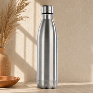 <span class=keywords><strong>Bouteille</strong></span> d'eau en acier inoxydable, gourde sportive, thermos isolé à double paroi, anti-fuite, pour voyage, extérieur, salle de sport, logo personnalisé, 500 ml - Product Image 1
