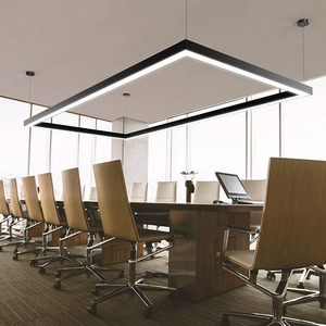 Bright <strong>LED</strong> <strong>Linear</strong> Light 30W 40W 50W 60W 72W Suspended Mounted 1M Aluminum Profile <strong>Linear</strong> Pendant Lighting 1000mm Ceiling Light - Product Image 2