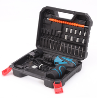 Kit d'outils professionnel pratique pour la maison 12V électricien sans fil pilote perceuse outil de base Set9