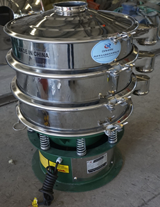 DAHAN Cassava Flour Sieving Sifter <b>Vibrating</b> Screen <b>Machine</b> 60/80/100 Mesh Rotary <b>Vibrator</b> Motor CE ISO Certified 0.75kw 1 Year - Product Image 4