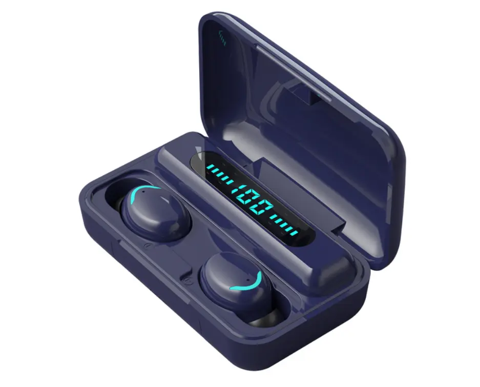 High quality F9-5C tws earphones BT V5.3 HIfi Waterproof Earbuds with wireless connection Large Capacity Charging Case