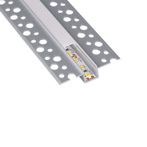 LED-strip profiel kanaal lichtdiffusor hoek extrusieprofiel <span class=keywords><strong>aluminium</strong></span> 6000 serie buigen snijden ROHS gecertificeerd - Product Image 2
