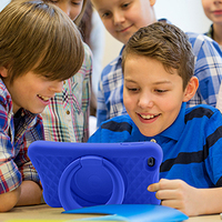 PRITOM L8K SC7731E Tablet Quad Core Pembelajaran Pendidikan untuk Anak-anak 8 Inci Android 11 Tablet Pc Anak-anak