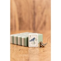 Set Mahjong Akrilik 3 Lapis Motif Bambu, Hewan, Alam, Bunga Hijau, Rumput, Naga Amerika untuk Hiburan