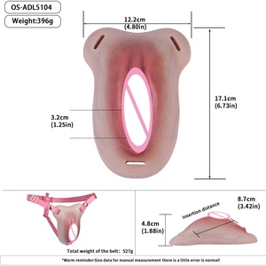กางเกงในแบบมีสายรัดพร้อมช่องใส่ของเล่นทางเพศสำหรับผู้ชายและสาวประเภทสอง - Product Image 6