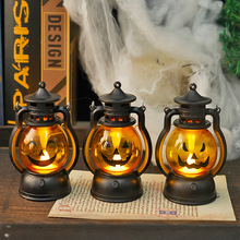 Decoraciones de calabazas de Halloween, decoraciones para regalos, luces nocturnas portátiles, iluminación ambiental, pequeños regalos, decorativos - Product Image 1