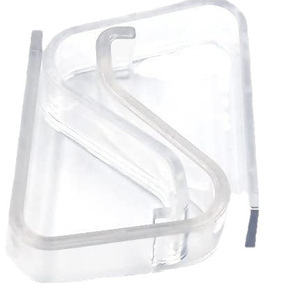 Clips de nappe transparents de forme irrégulière, clips de rangement réutilisables pour la fixation de la nappe de pique-nique, antidérapants, résistants aux plis - Product Image 5