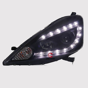 Stile auto per <span class=keywords><strong>Honda</strong></span> Fit <span class=keywords><strong>Jazz</strong></span> GK5 Full LED faro 2008 2009 2010 anno lampada anteriore DRL segnale di svolta - Product Image 1