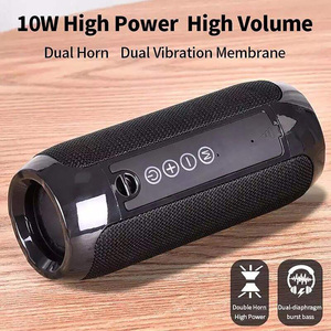 GAS-166 Ama <span class=keywords><strong>Top</strong></span> Sold TG117 Altavoz inalámbrico de tela portátil de alta calidad impermeable al aire libre BT USB Mini altavoz de graves - Product Image 5