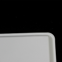 Logo personnalisé imprimé biodégradable 230mm amidon de maïs assiette blanche vaisselle jetable camping dîner jetable biobased