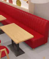 Ensemble de tables et de chaises pour restaurant moderne, tables à fondue, pour usage commercial