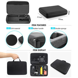 Kit d'accessoires de caméra d'action 50 en 1 pour <span class=keywords><strong>GoPro</strong></span> Hero 11 10 9 8 7 6 5 4 <span class=keywords><strong>GoPro</strong></span> Max <span class=keywords><strong>GoPro</strong></span> <span class=keywords><strong>Fusion</strong></span> Insta360 DJI Osmo et plus - Product Image 3