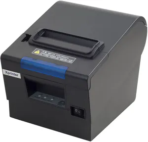 Xprinter XP-N160I Thermal Printer Driver Download Black Color Direct Thermal Label + Receipt Printer