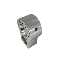 Boîtier de pompe à engrenages en aluminium sur mesure, usiné CNC, corps de pompe hydraulique, boîtier de pompe en aluminium non standard