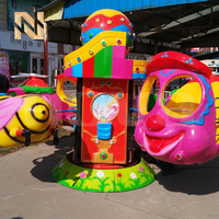 Équipement d'amusement pour enfants Nova Rides, aire de jeux intérieure, avion à 8 places Big Eyes, équipement de parc d'attractions pour enfants en acier