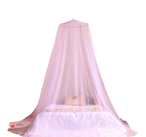 Factory Folded King Size All-Season Cone Shape Mosquito <b>Net</b> Canopy Glow Dark for Bedroom Decor Home Use <b>Mesh</b> Material - Product Image 1