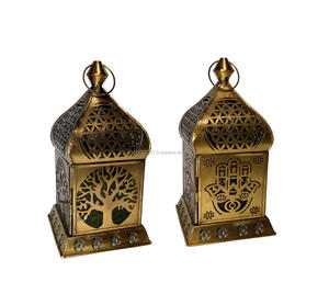 Mini farolillos de metal dorado de alta calidad, uso amplio, precio de fábrica - Product Image 2