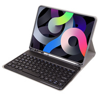 Sarung tablet, penutup & pelindung Tablet anti guncangan Keyboard untuk iPad Pro 12.9 2023 inci dan pelindung tablet dengan nirkabel terintegrasi
