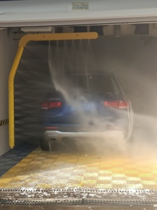 Automatic <b>Car</b> Washer <b>Machine</b> Contactless Foam Cleaning System for Vehicles Blue Plastic Electric Powered - Product Image 6