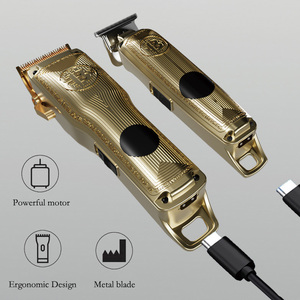Tondeuse à <span class=keywords><strong>cheveux</strong></span> électrique sans fil professionnelle, haute puissance, faible bruit, kit de tondeuse rechargeable <span class=keywords><strong>pour</strong></span> chien et chat - Product Image 6