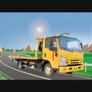 Buatan Tiongkok truk penyelamat tugas berat 4*2 mobil Penyelamatan kendaraan muatan truk derek untuk dijual - Product Image 3