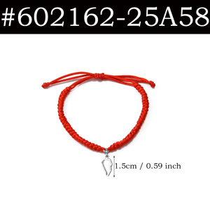 (1 Pieza) Pulseras de Cuerda Roja con Diseño de las Islas Canarias, España, La <span class=keywords><strong>Palma</strong></span>, Joyería Canaria # 602162B - Product Image 6