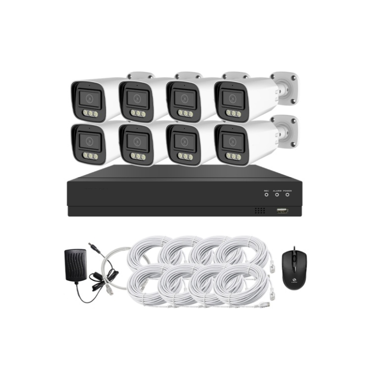 Outdoor 8mp 4k Poe Cctv Security