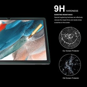 Pellicola Protettiva per Schermo <span class=keywords><strong>Tablet</strong></span> <span class=keywords><strong>Samsung</strong></span> Galaxy Tab A8 10.5 2021, <span class=keywords><strong>Vetro</strong></span> Temperato Antiesplosione 0,33mm 9H 2.5D - Product Image 4