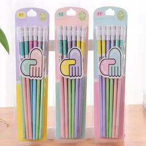 <span class=keywords><strong>Crayons</strong></span> HB couleur macaron, dernier design, avec gomme, pour usage quotidien des étudiants, fournitures scolaires, 361 - Product Image 4