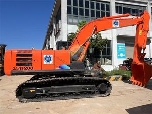 รถขุดตีนตะขาบระบบไฮดรอลิก HITACHI รถขุดขนาด20ตันจากญี่ปุ่น ZX200 - Product Image 3