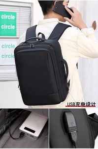 Custom Anti Theft Password Backpack Usb Charger Waterproof Computer Business <b>Laptops</b> <b>Bags</b> <b>Men</b> Backpack - Product Image 6